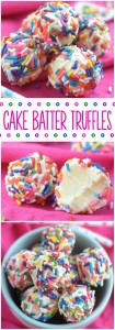 Cake Batter Truffles