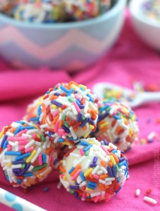 Cake Batter Truffles