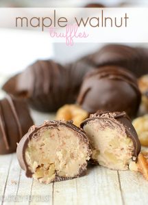 Maple Walnut Truffles